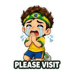Come To Brazil Meme Fan sticker 2