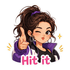 King Nasir Dance Meme sticker 1