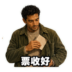 夜车厢里的默契 sticker 3