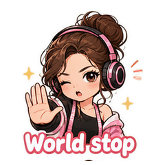 World Stop Transformation Stickers #1