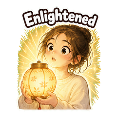 Thoughts On Lanterns Meme Stickers sticker 4