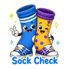 Quirky Socks Sticker Pack #1