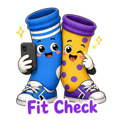 Quirky Socks Sticker Pack #2