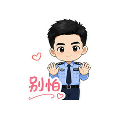 亲切卡通警察 #4