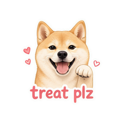 Happy Shiba Reactions sticker 1