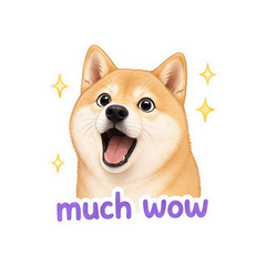 Happy Shiba Reactions sticker 3