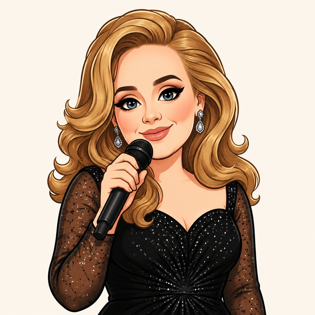 Adele Fan Support Sticker Pack