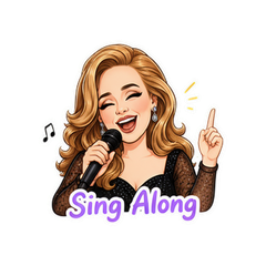 Adele Fan Support Sticker Pack sticker 3