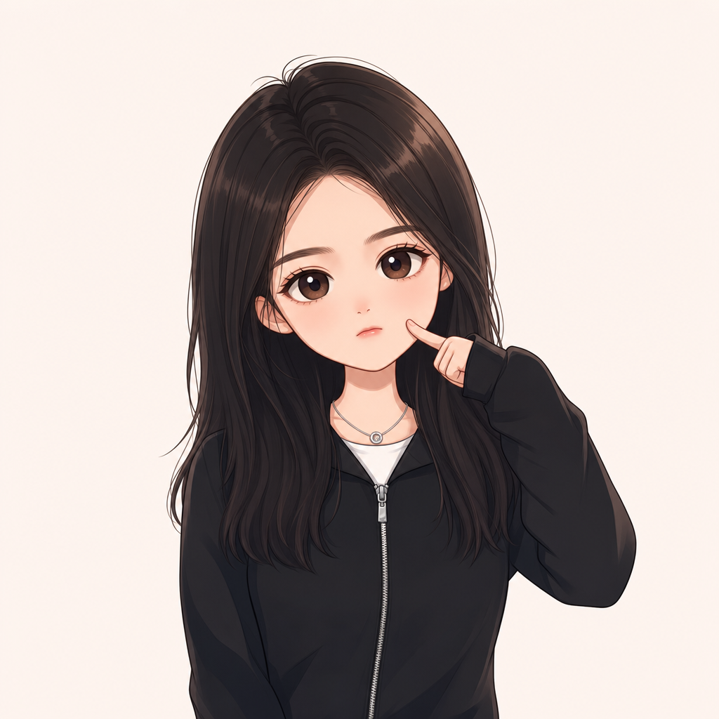 清冷女生聊天 角色圖