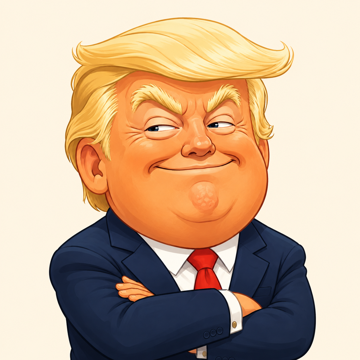 Trump Cartoon Reactions 角色圖