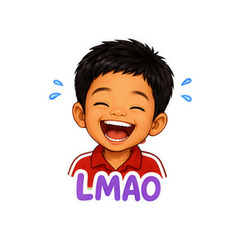 Cheerful Boy Chat Reactions sticker 3