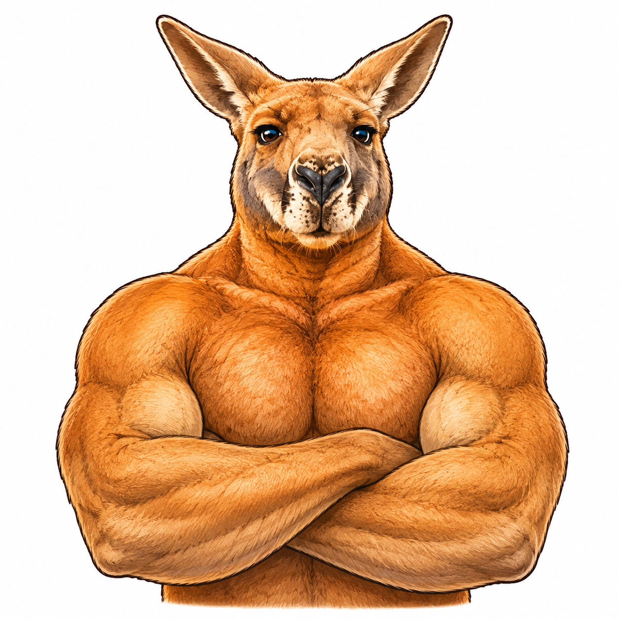 Buff Kangaroo Reactions character image