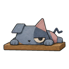 低能量折纸猫 sticker 1