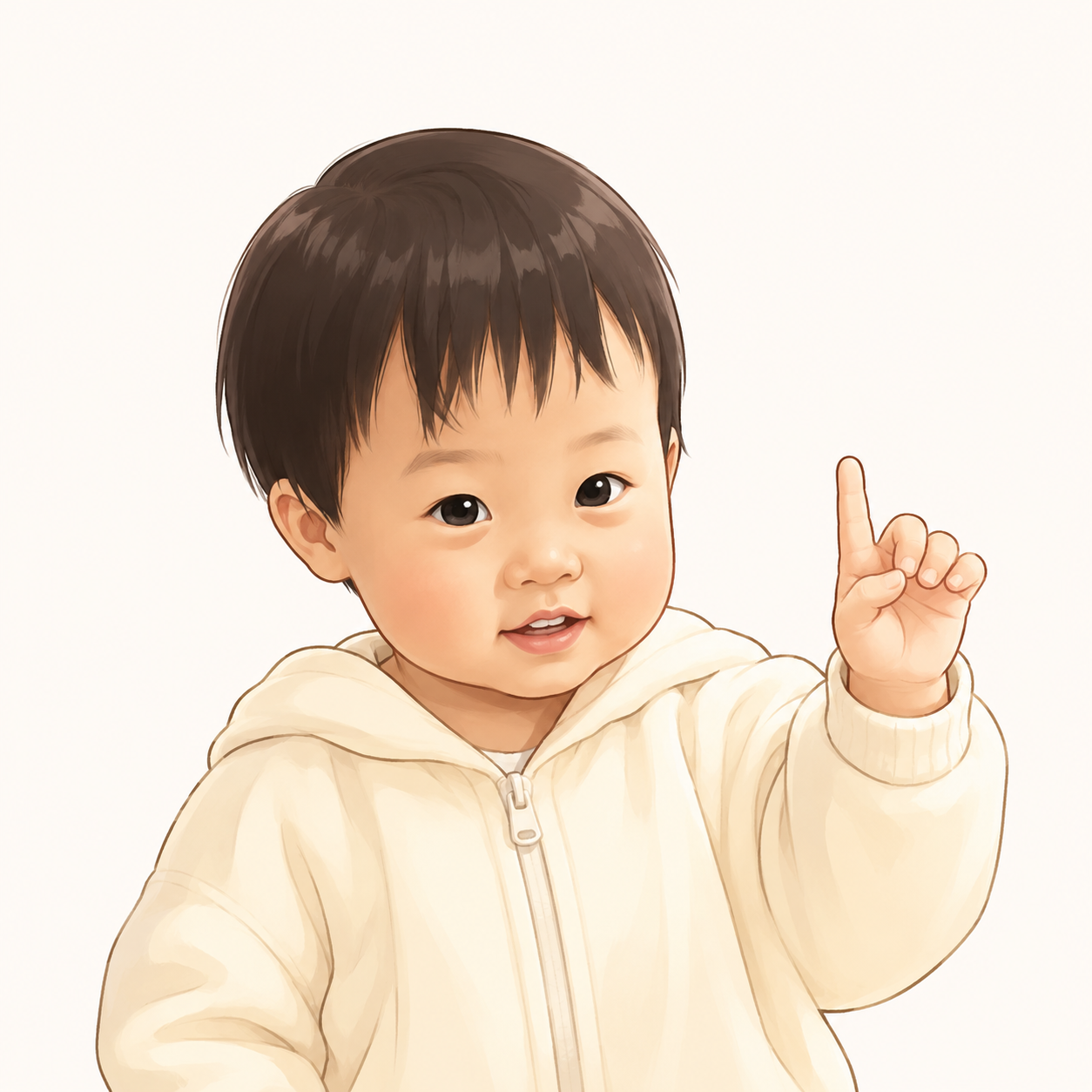 活泼奶娃 角色圖