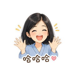 呆萌短发女孩 #1