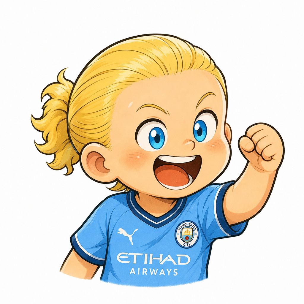 ハーランド応援スタンプのキャラクター画像