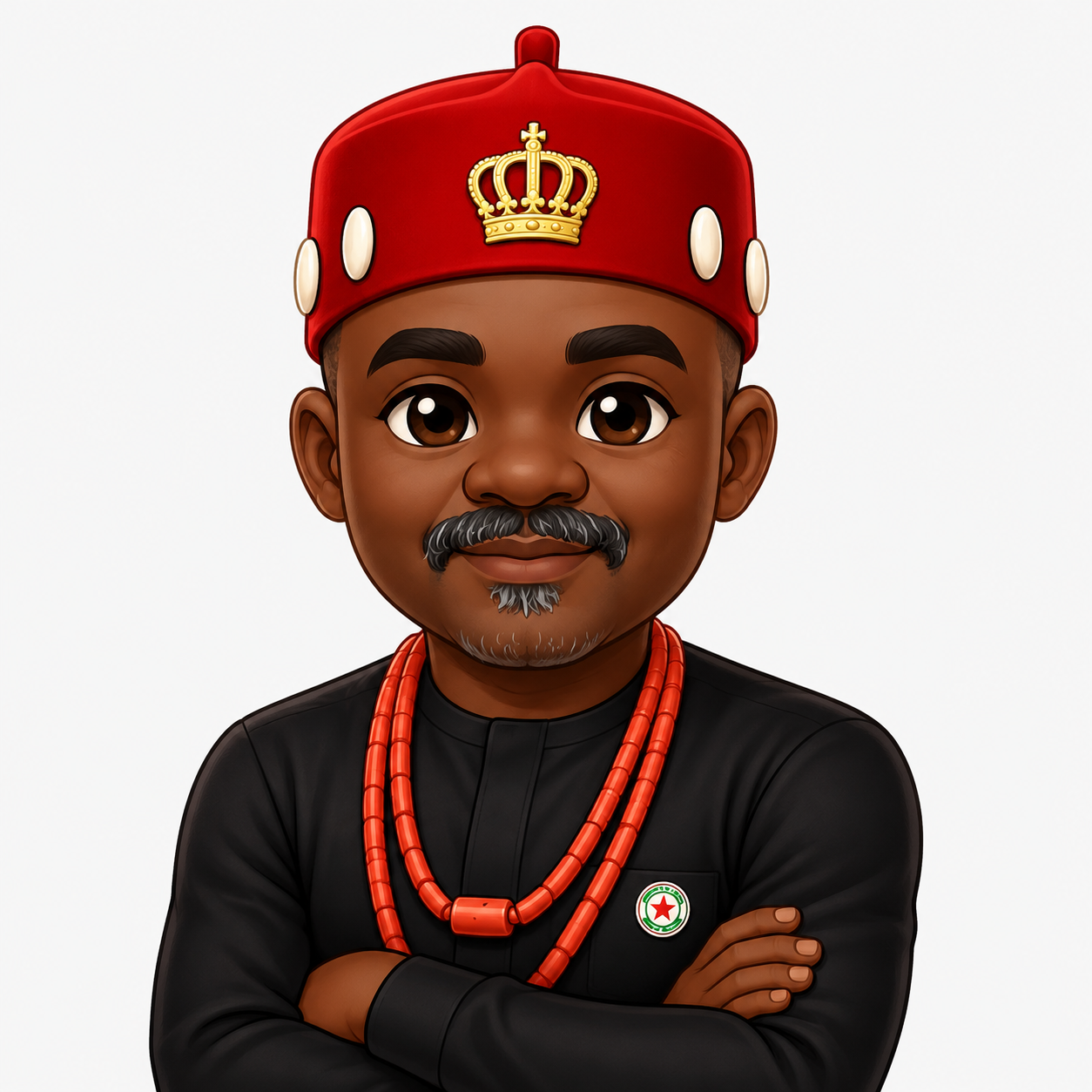 Justice Ajuzieogu Cartoon Sticker Pack character image
