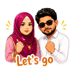 Sweet Duo Stickers sticker 4